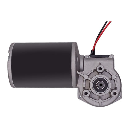 76mm 120W 100W High Torque 12V 24V 36V 48V Low Speed Worm Gear Permanent Magnet Sliding garage Door Gate DC Motor